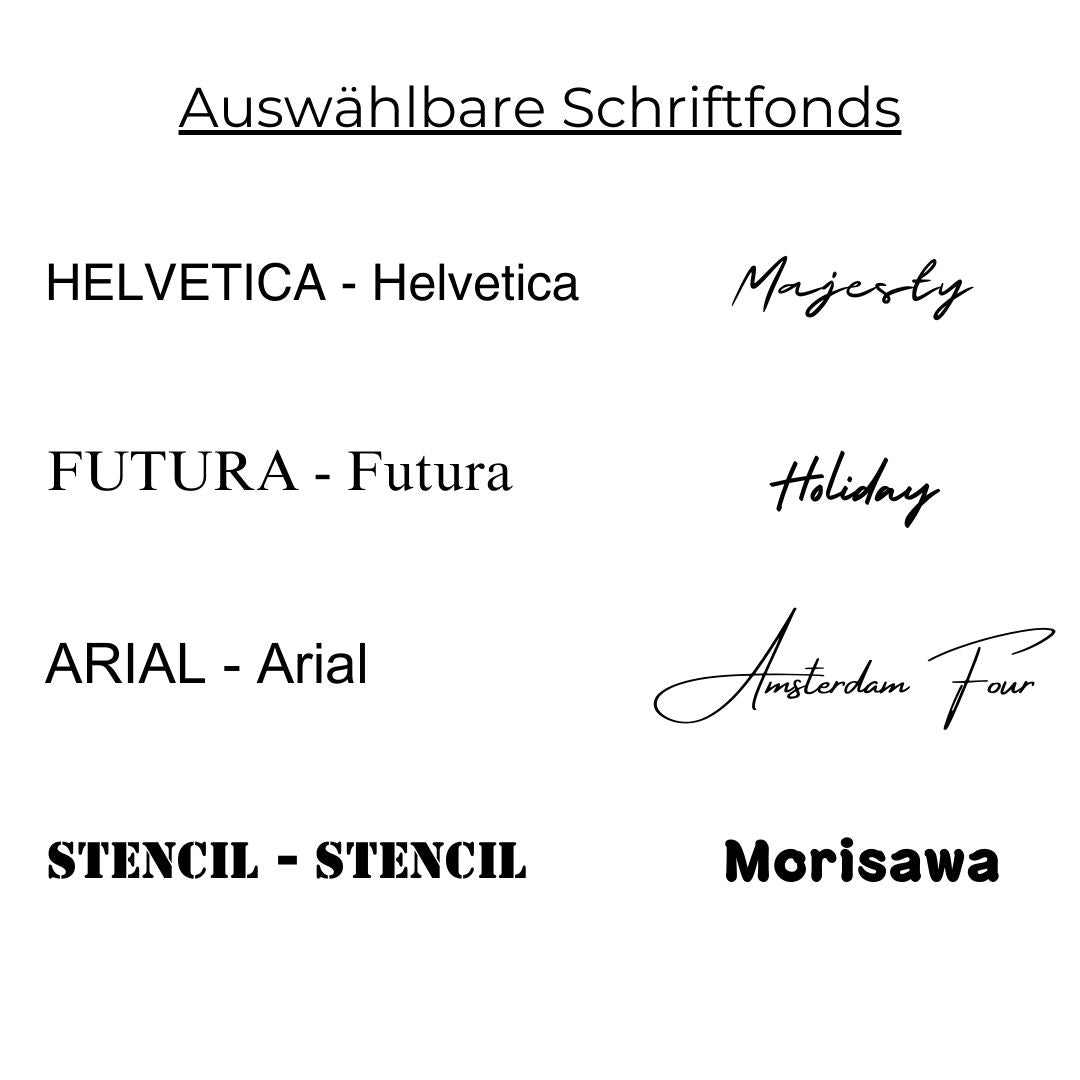 Schneidbrettchen mit Augsburg-Skyline und individueller Gravur