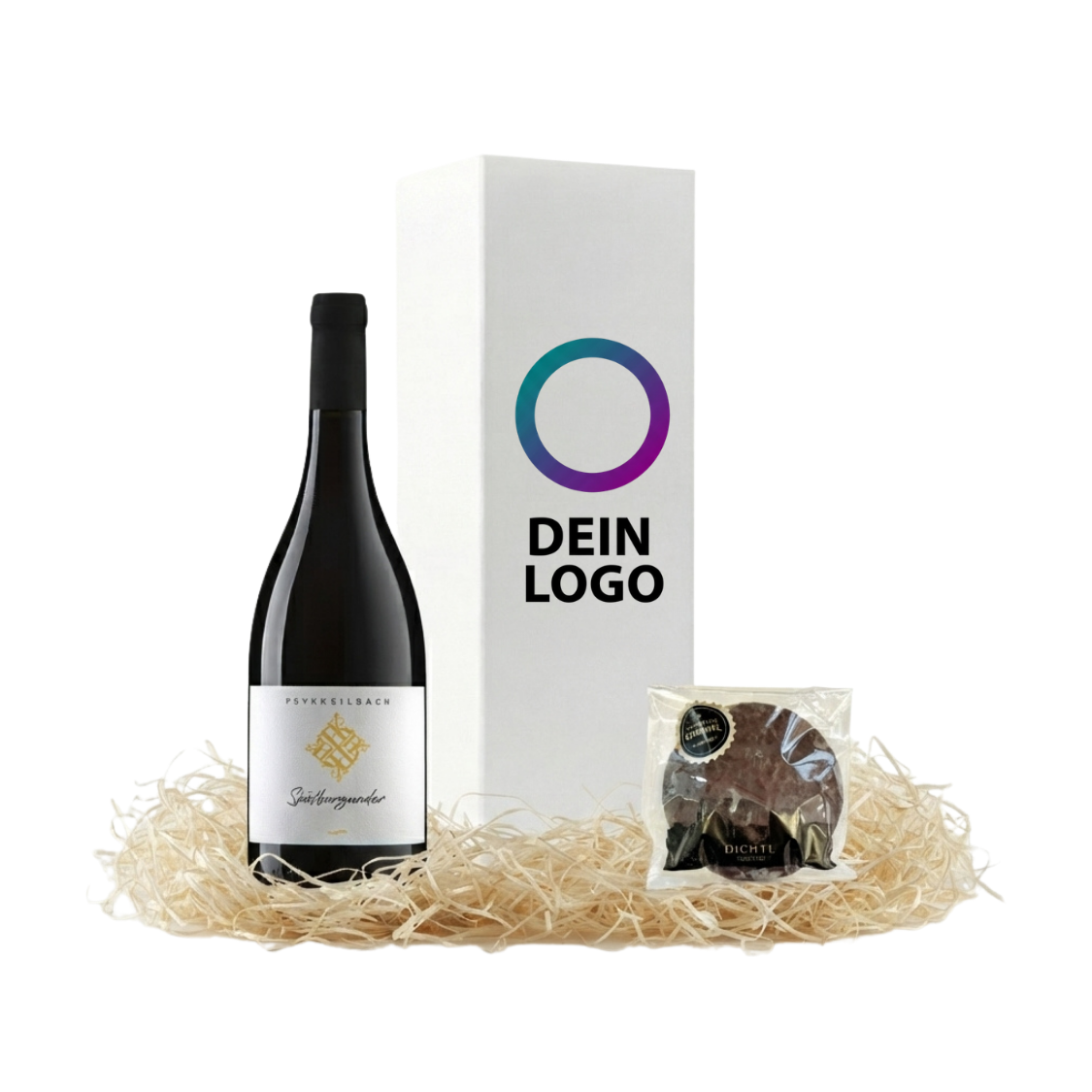 Dein Logo Weinset