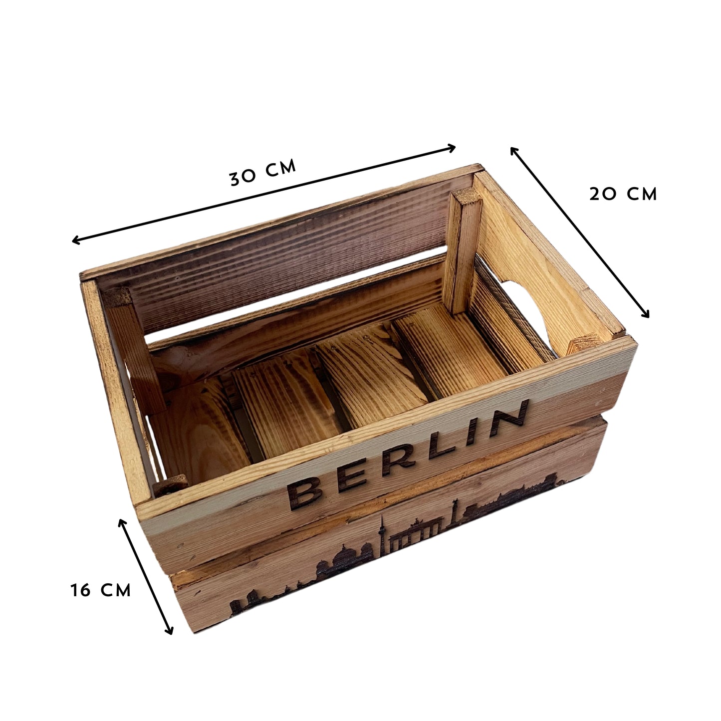 Städte Holzkiste