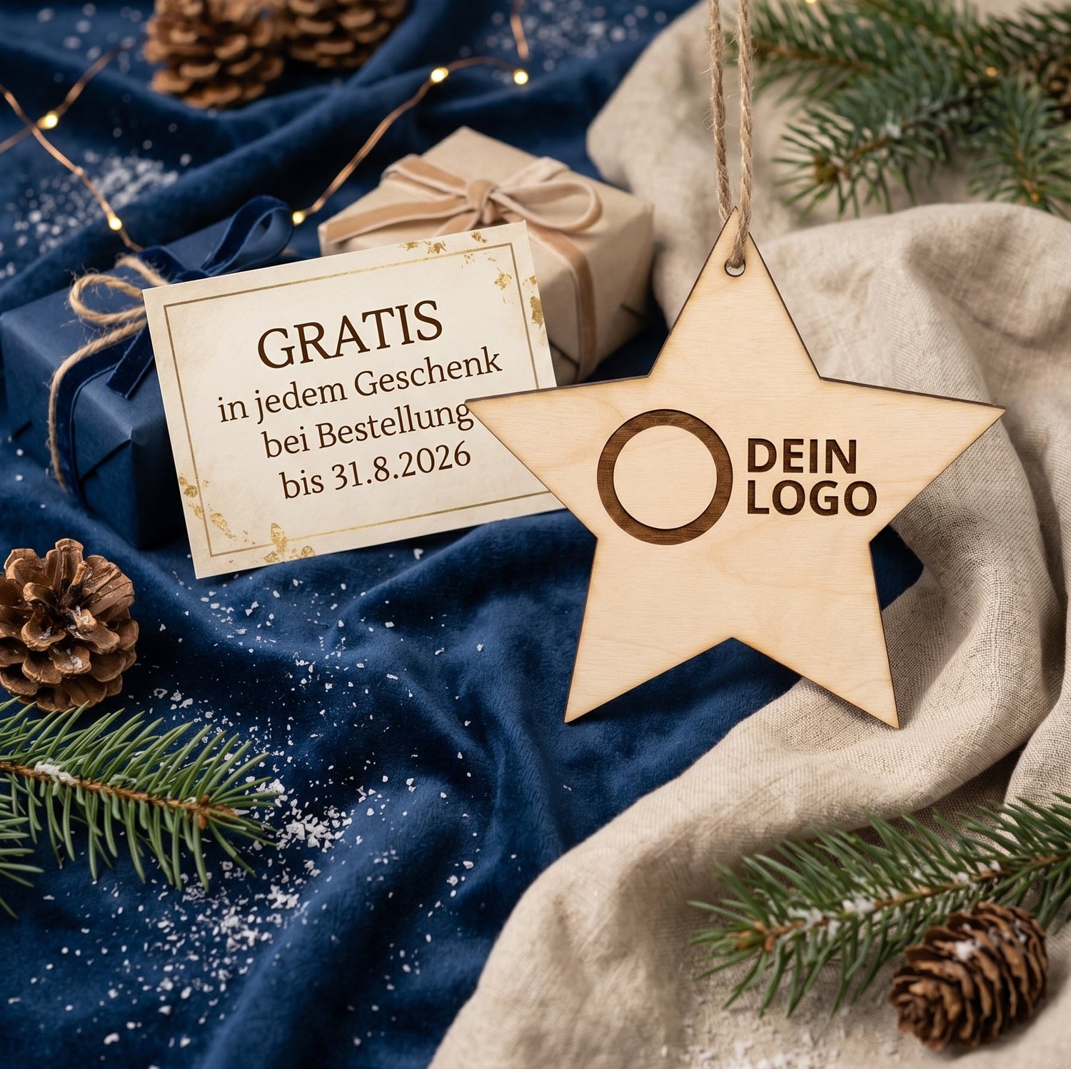 Gratis Stern in Geschenk-Sets